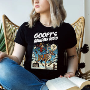 Disney World Christmas Goofy’s Reindeer Rodeo Shirt