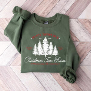 In My Heart Is A Christmas Tree Farm Shirt