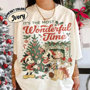 It’s the Most Wonderful Time Mickey & Friends Shirt