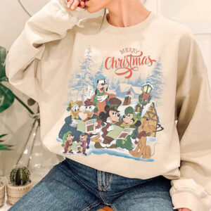 Merry Christmas Mickey And Friends Shirt