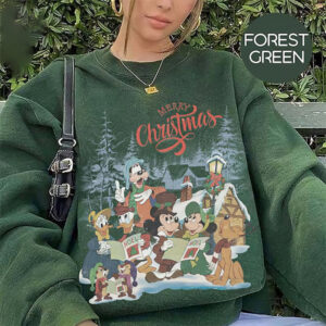 Merry Christmas Mickey And Friends Shirt