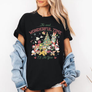 Most Wonderful Time Of The Year Mickey and Co Christmas Shirt