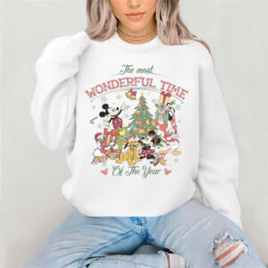 Most Wonderful Time Of The Year Mickey and Co Christmas Shirt