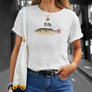 Fih Funny Fish Brain Rot Meme Shirt