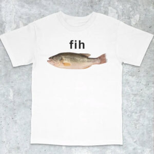Fih Funny Fish Brain Rot Meme Shirt