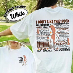 I Dont Like This Rock Funny Marcus Robert Quote 2 Sided Shirt