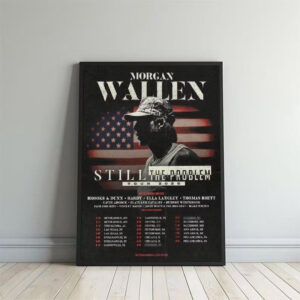 Morgan Wallen Still The Problem Tour 2026 Poster