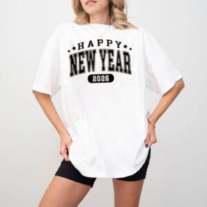 Happy New Year Hello 2026 Tee