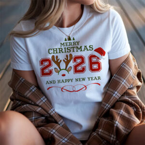 Merry Christmas And Happy New Year 2026 Shirt