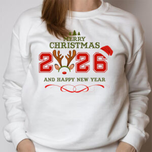Merry Christmas And Happy New Year 2026 Shirt