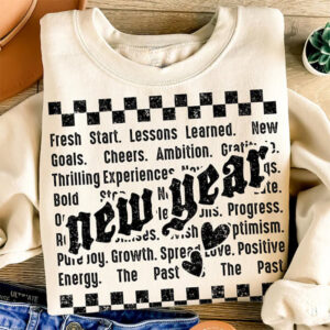 New Year Words, Happy New Year 2026 Shirt