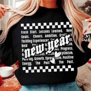 New Year Words, Happy New Year 2026 Shirt