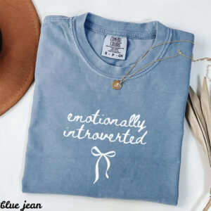 Emotionally Introverted Funny Introvert Comfort Colors Shirt PersonalizedShirts.net