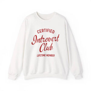 Funny Introvert Club Lifetime Member Shirt