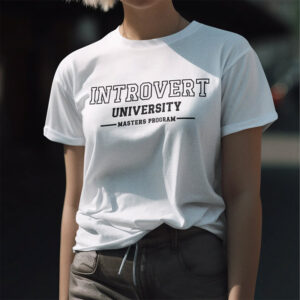 Introvert University Master Program Shirt