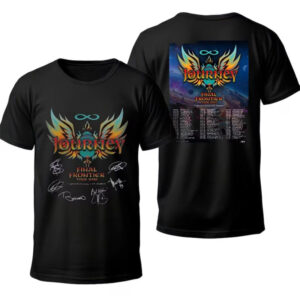 Journey Band Final Frontier Tour 2026 2-sided Shirt