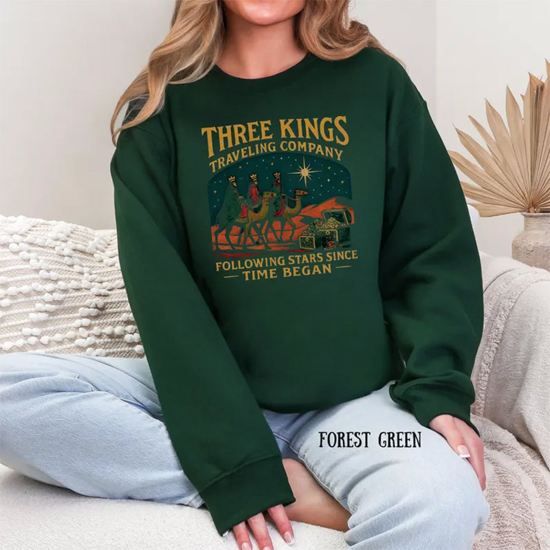 Three Kings Nativity, The Three Kings Holiday Shirt Three Kings Nativity, The Three Kings Holiday Shirt