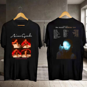 Ariana Grande Merch Eternal Sunshine Tour 2-sided Shirt