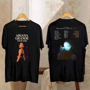 Ariana Grande Tour 2026, The Eternal Sunshine Tour 2-sided Shirt