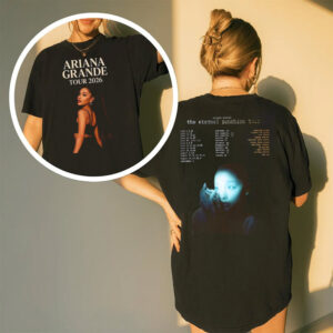 Ariana Grande Tour 2026, The Eternal Sunshine Tour 2-sided Shirt