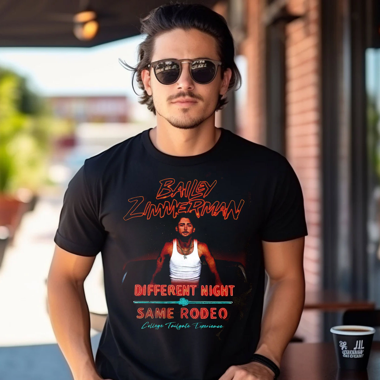 Bailey Zimmerman Tour 2026 Different Night Same Rodeo Shirt Bailey Zimmerman Tour 2026 Different Night Same Rodeo Shirt