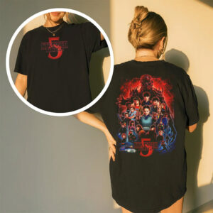 Stranger Things Season 5 Kyle Lambert 2-sided Shirt