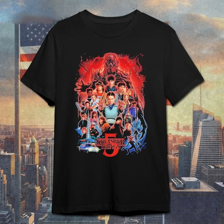 Stranger Things Season 5 Kyle Lambert Shirt Stranger Things Season 5 Kyle Lambert Shirt