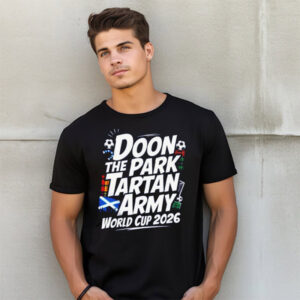 Doon The Park Tartan Army Scotland World Cup 2026 Shirt
