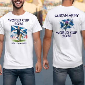 Scotland Tartan Army World Cup 2026 Shirt