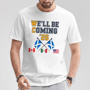 Scotland We’ll Be Coming 2026, Scottish Football Tee PersonalizedShirts.net