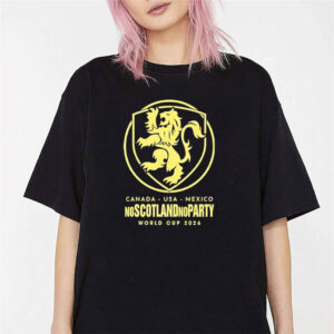 Scotland World Cup 2026 No Scotland No Party Football Shirt 2 PersonalizedShirts.net