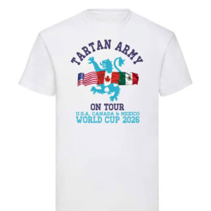 Tartan Army On Tour Scotland World Cup 2026 Shirt