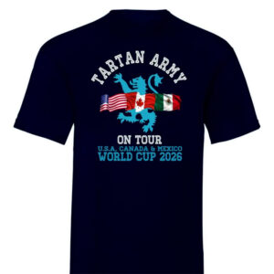 Tartan Army On Tour Scotland World Cup 2026 Shirt 2