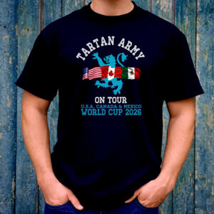 Tartan Army On Tour Scotland World Cup 2026 Shirt