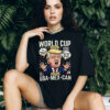 World Cup 2026 Trump Caricature Funny Soccer Shirt