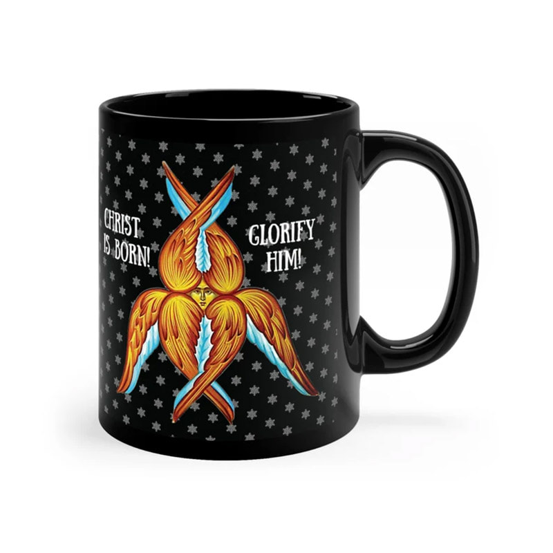 Christ Is Born Glorify Him Mug Christ Is Born Glorify Him Mug