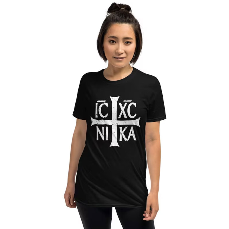 Christogram IC XC NIKA Jesus Is Winner Shirt Christogram IC XC NIKA Jesus Is Winner Shirt