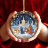 Orthodox Christmas Jesus Ornament