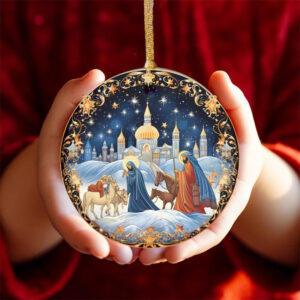 Orthodox Christmas Jesus Ornament