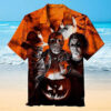 Freddy Jason Michael Serial Killer Hawaiian Shirt