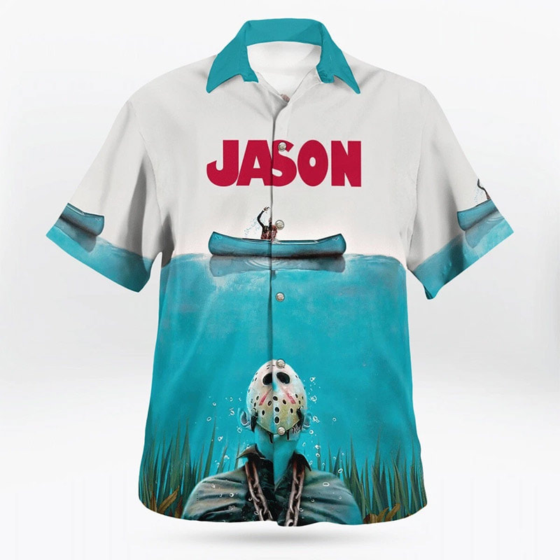 Jason Voorhees Sank Under The Lake Hawaiian Shirt Jason Voorhees Sank Under The Lake Hawaiian Shirt