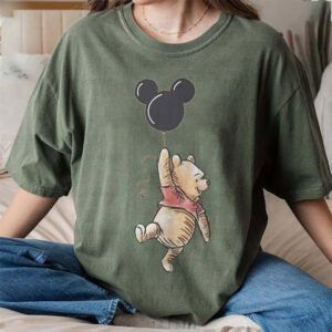 Disney Winnie The Pooh Mickey Ears Comfort Colors Shirt 3