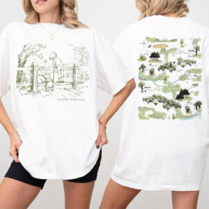 Disney Winnie The Pooh, Sketch And Friends 2-sided Shirt