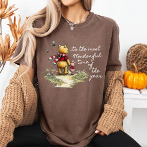 Most Wonderful Time Pooh And Piglet Comfort Colors Shirt