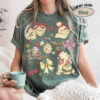 Winnie The Pooh And Christmas Too Comfort Colors Tee