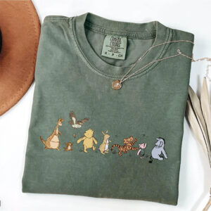 Winnie The Pooh And Friends Disneyland Comfort Colors Shirt 3