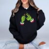 Grinch Hands Smoking Merry Christmas Shirt