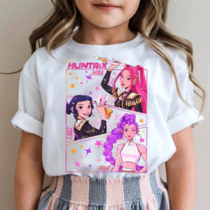 Kpop Demon Hanters Mira x Zoey And Rumi Shirt