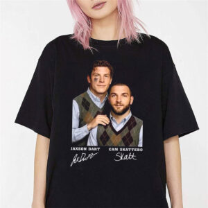 Dart and Skattebo NY Giants Football Tee