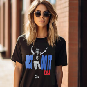 Jaxson Dart Just Do It New York Giants Football Shirt